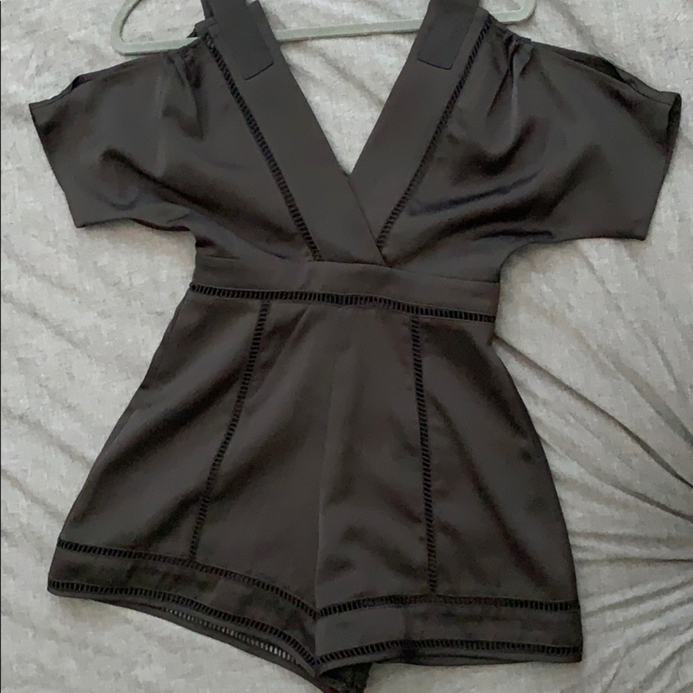 Classy black Romper from Nordstrom